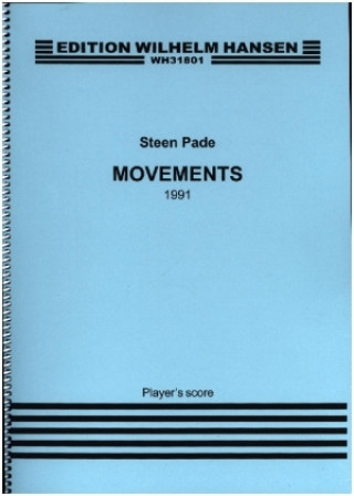 Materiale tipărite Movements For Cello And Guitar (Score) Steen Pade