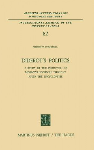 Buch Diderot's Politics Antony Strugnell