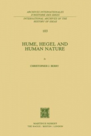 Kniha Hume, Hegel and Human Nature C. J. Berry