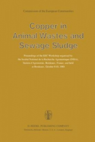 Könyv Copper in Animal Wastes and Sewage Sludge P. L'Hermite