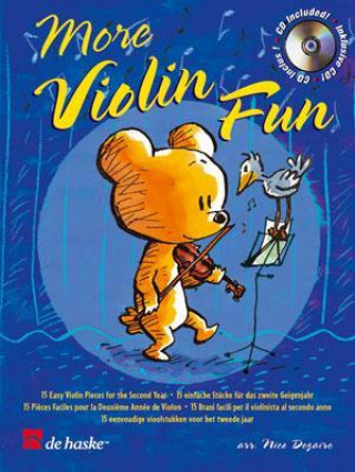 Book More Violin Fun, m. Audio-CD Dinie Goedhart