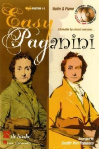 Prasa Easy Paganini, für Violine, m. 2 Audio-CDs Niccolò Paganini