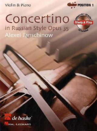 Tiskovina Concertino in Russian Style Opus 35 Alexei Janschinow