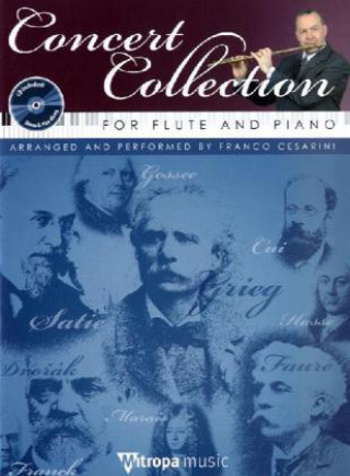 Kniha Concert Collection, für Flöte und Klavier, m. Audio-CD 