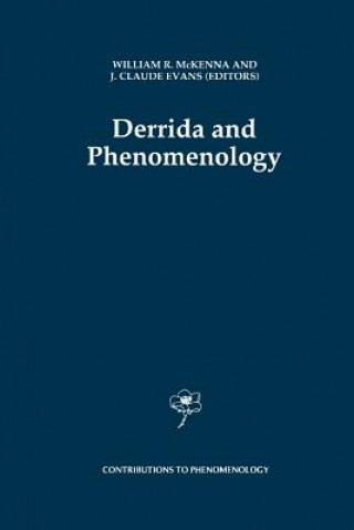 Könyv Derrida and Phenomenology J. Claude Evans