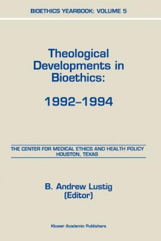 Carte Bioethics Yearbook B. A. Lustig