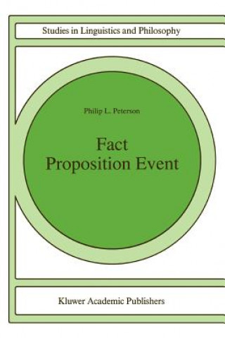 Kniha Fact Proposition Event P. L. Peterson