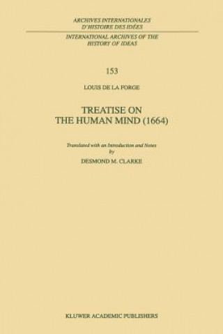 Könyv Treatise on the Human Mind (1666) Louis de la Forge