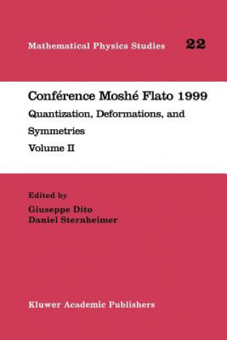 Książka Conference Moshe Flato 1999 Giuseppe Dito
