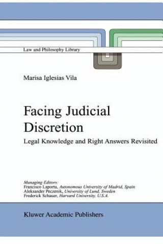 Kniha Facing Judicial Discretion M. Iglesias Vila