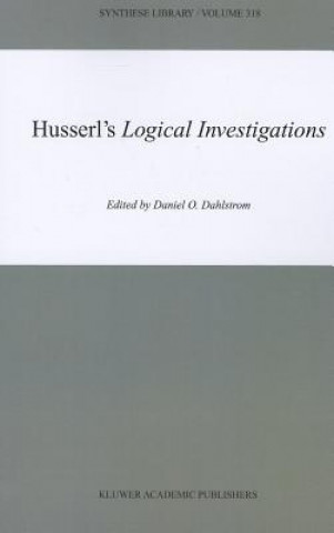 Книга Husserl's Logical Investigations Daniel O. Dahlstrom