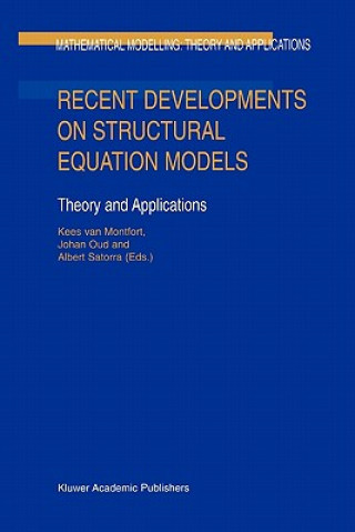 Buch Recent Developments on Structural Equation Models Kees van Montfort