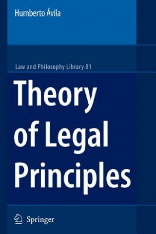 Könyv Theory of Legal Principles Humberto Ávila