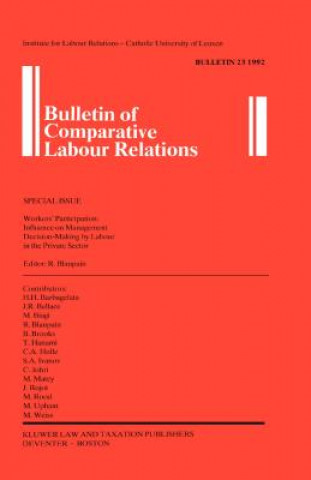 Kniha Bulletin of Comparative Labour Relations Roger Blanpain