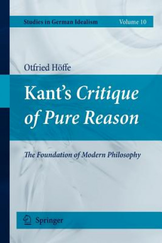 Könyv Kant's Critique of Pure Reason Otfried Höffe