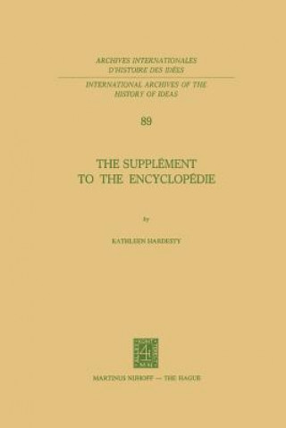 Carte Supplement to the Encyclopedie Kathleen Hardesty