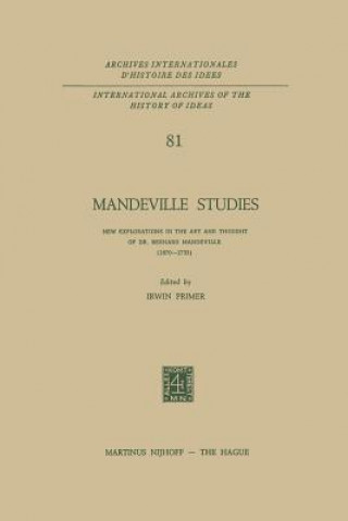 Knjiga Mandeville Studies I. Primer
