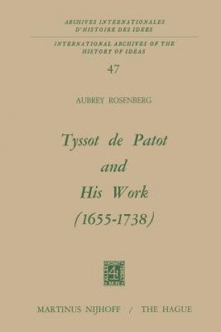 Carte Tyssot De Patot and His Work 1655 - 1738 A. Rosenberg