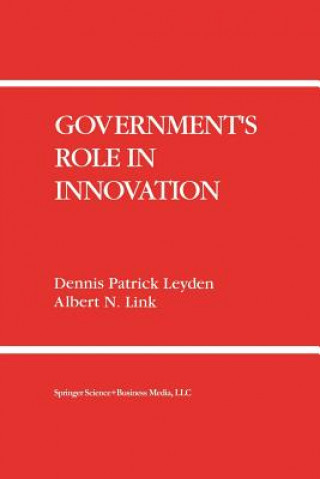 Kniha Government's Role in Innovation Dennis Patrick Leyden