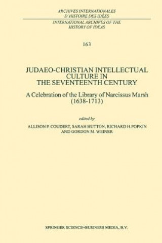 Kniha Judaeo-Christian Intellectual Culture in the Seventeenth Century A. P. Coudert