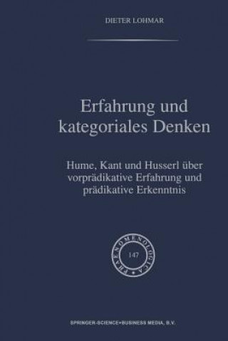 Book Erfahrung Und Kategoriales Denken Dieter Lohmar