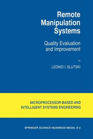Kniha Remote Manipulation Systems L. I. Slutski