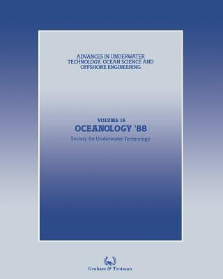 Książka Oceanology '88 ociety for Underwater Technology (SUT)