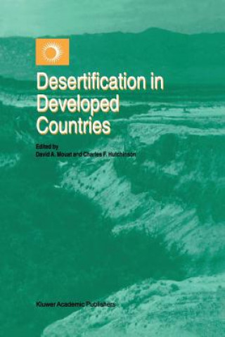 Kniha Desertification in Developed Countries Charles F. Hutchinson