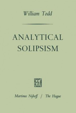 Carte Analytical Solipsism William Lewis Todd