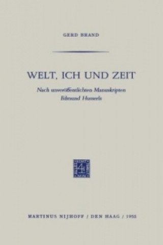 Kniha Welt, Ich und Zeit Gerd Brand