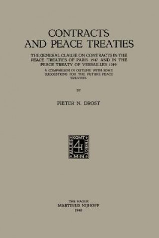 Book Contracts and Peace Treaties Pieter Nicolaas Drost