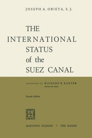 Carte International Status of the Suez Canal Joseph A. Obieta