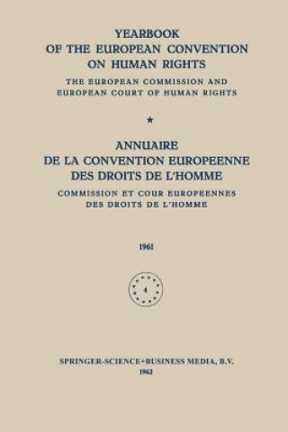 Carte Yearbook of the European Convention on Human Rights / Annuaire de la Convention Europeenne des Droits de L'Homme irectorate of Human Rights Council of Europe