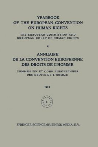 Książka Yearbook of the European Convention on Human Rights / Annuaire de la Convention Europeenne des Droits de L'Homme A. H. Robertson