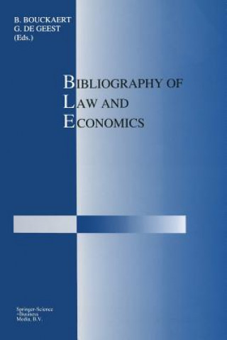 Carte Bibliography of Law and Economics B. Bouckaert