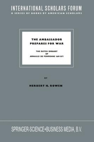Kniha Ambassador Prepares for War Herbert H. Rowen