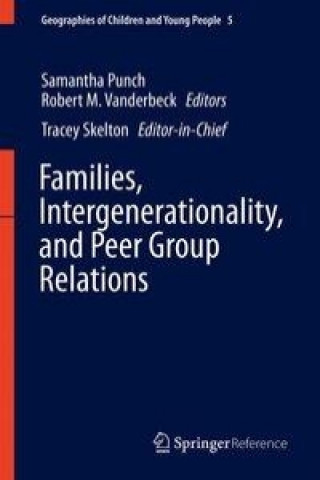 Książka Families, Intergenerationality, and Peer Group Relations Tracey Skelton