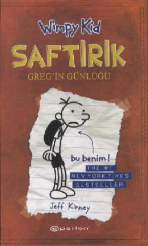 Knjiga Saftirik - Greg'in Günlügü Jeff Kinney