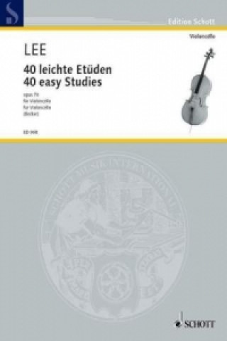 Materiale tipărite 40 leichte Etüden in der ersten Lage op.70, Violoncello Sebastian Lee