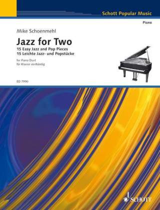 Nyomtatványok Jazz for Two, Klavier 4-händig Mike Schoenmehl