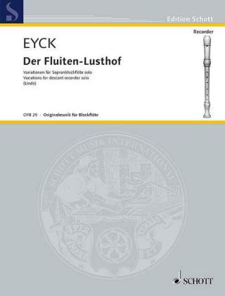 Tiskovina Der Fluiten-Lusthof, Variationen für Sopran-Blockflöte Jakob van Eyck