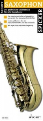 Nyomtatványok Saxophon Spicker (Folder) 
