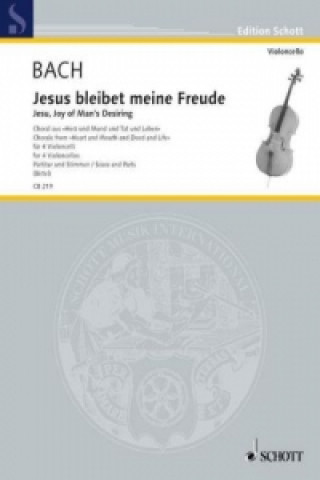 Tiskovina Jesus bleibet meine Freude Johann Sebastian Bach