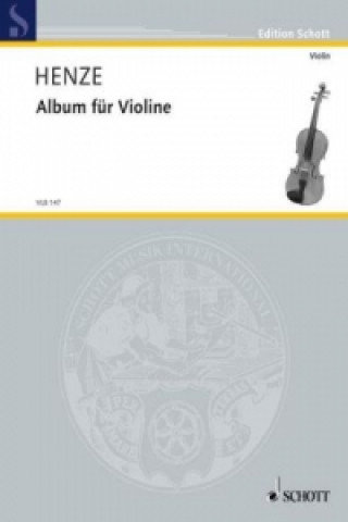 Tiskanica Album für Violine Hans W. Henze