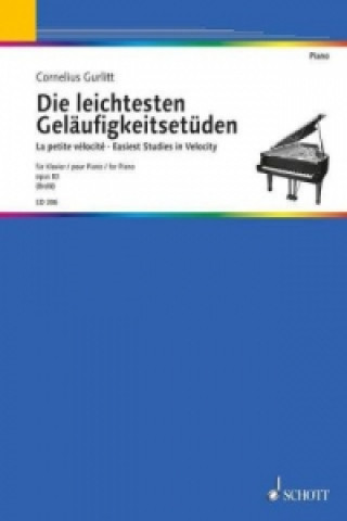 Knjiga Die leichtesten Geläufigkeitsetüden op.83, Klavier Cornelius Gurlitt