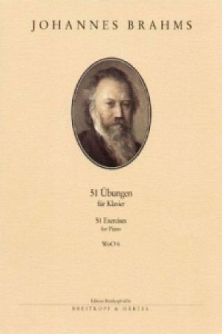 Materiale tipărite 51 Übungen, Klavier Johannes Brahms