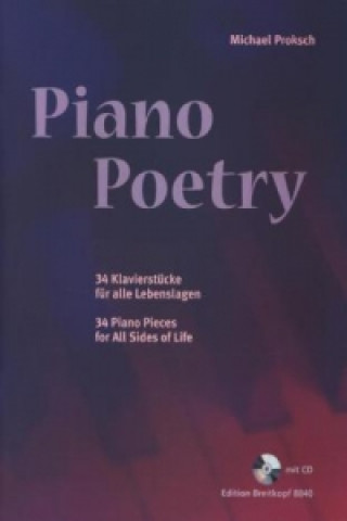 Kniha Piano Poetry, für Klavier, m. Audio-CD Michael Proksch