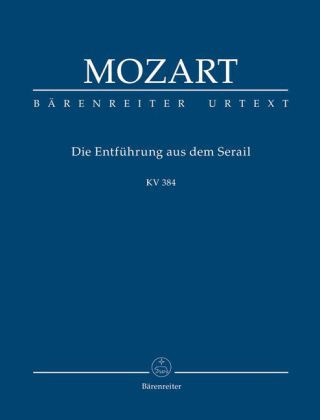 Nyomtatványok Die Entführung aus dem Serail, Studienpartitur Wolfgang Amadeus Mozart