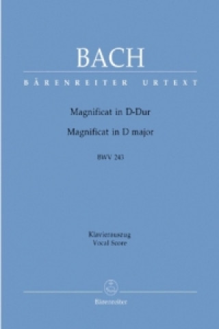 Nyomtatványok Magnificat D-Dur BWV 243, Klavierauszug Johann Sebastian Bach