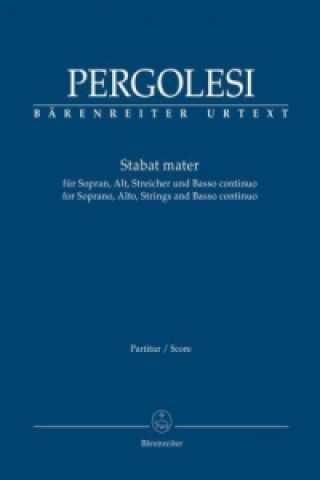 Prasa Stabat mater, Partitur Giovanni Battista Pergolesi